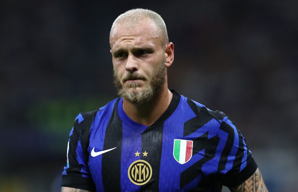 Inter, l'esito degli esami per Dimarco: circa venti giorni out