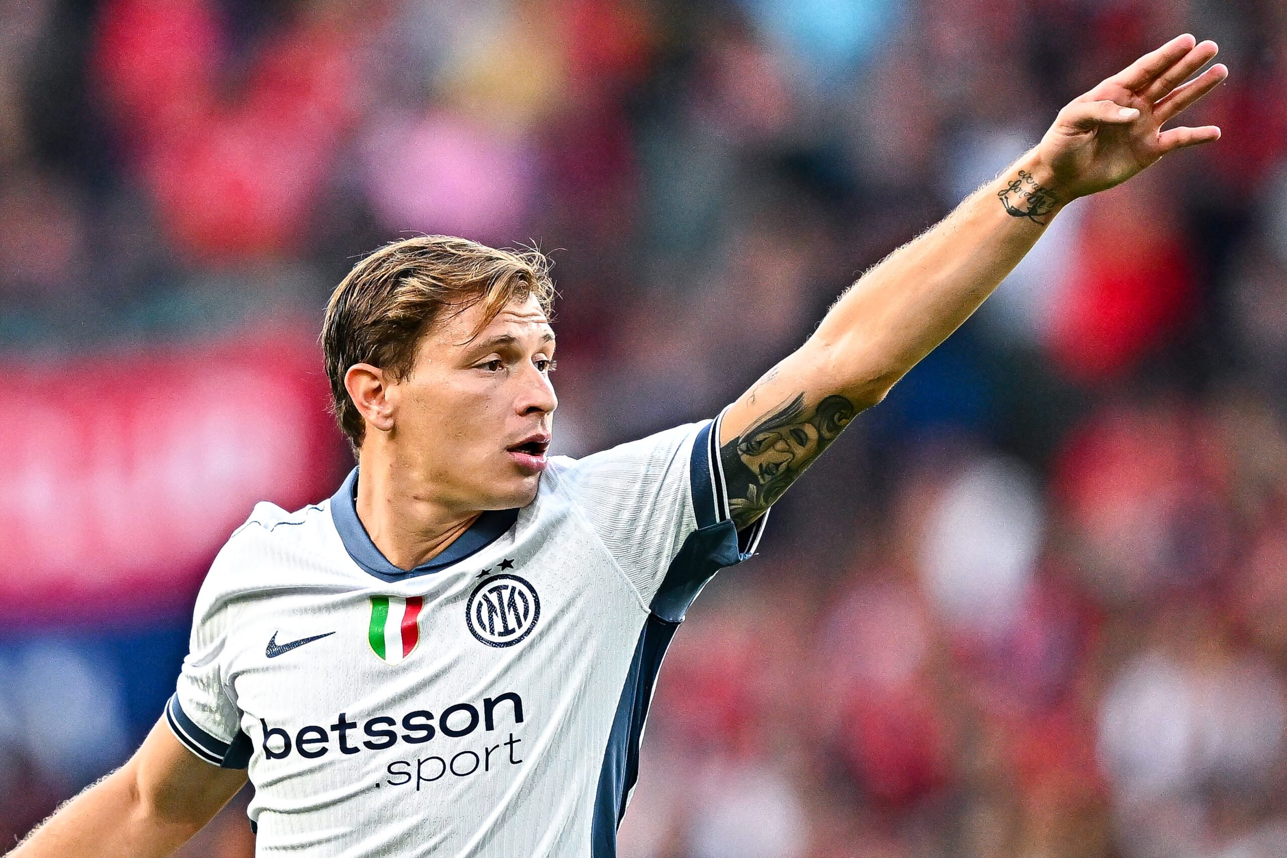 Inter, dubbi su Barella per l'udinese: le condizioni
