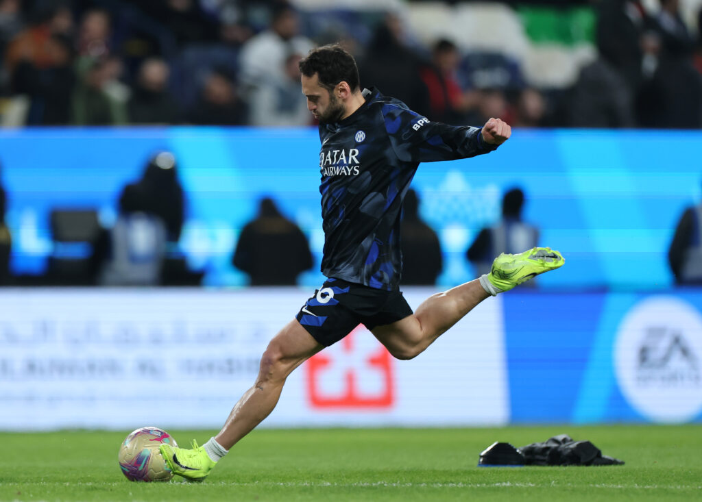 Inter, Çalhanoğlu non ce la fa: al suo posto entra Asslani