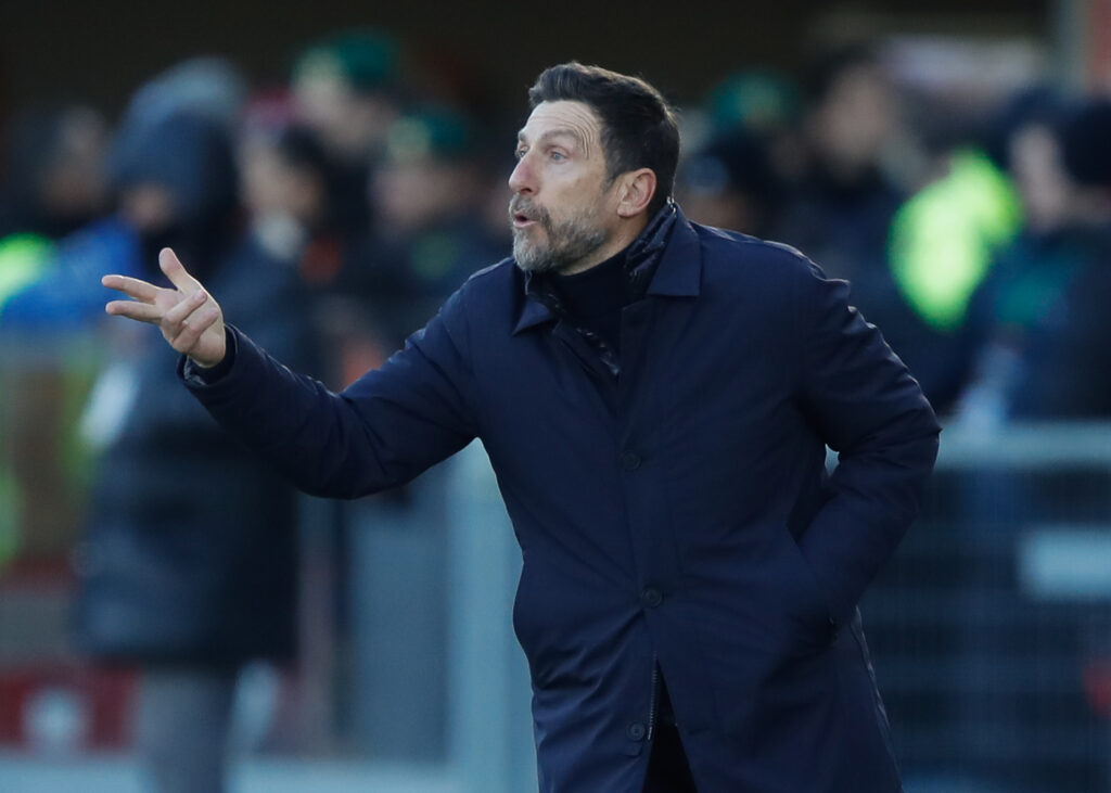Venezia, Di Francesco: "Zerbin? Non so se potrà giocare"