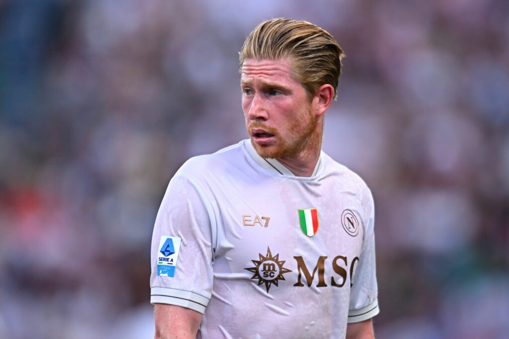 Napoli, stop pesantissimo per De Bruyne: c'è lesione. I tempi di recupero