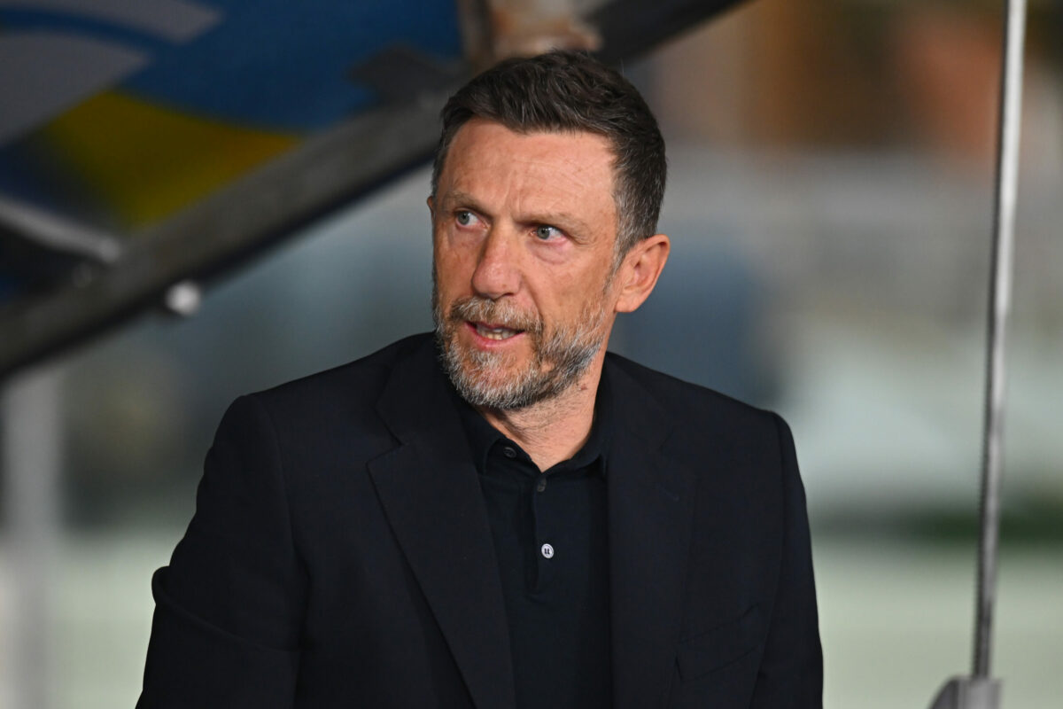 Lecce, Di Francesco: "È la partita più importante. De Rossi? Tecnico già in campo"