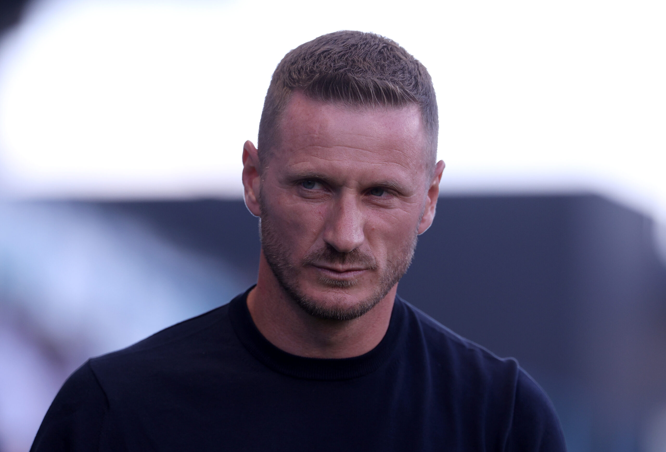 REGGIO NELL'EMILIA, ITALY - AUGUST 29: Ignazio Abate, Manager of Torino, looks on before the Serie A match between US Sassuolo and Torino FC at Mapei Stadium - Citta' del Tricolore on August 29, 2026 in Reggio nell'Emilia, Italy. (Photo by Emmanuele Ciancaglini/Getty Images)
