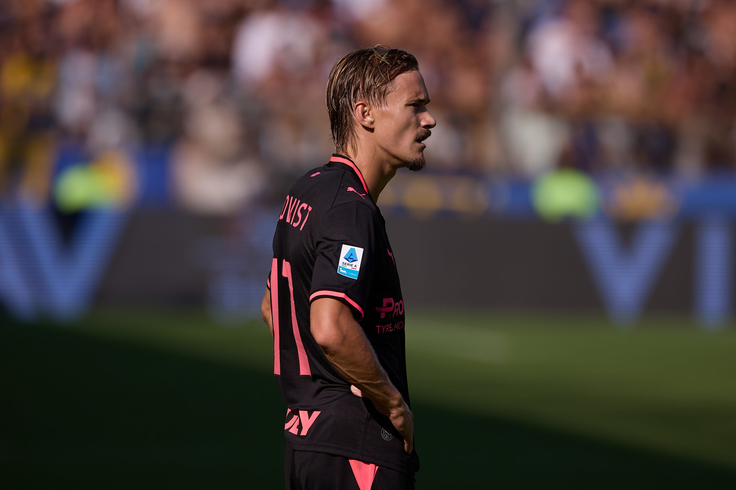 Parma, tegola per Gilardino: lesione per Almqvist, salta l'Inter